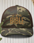 Camouflage trucker hat