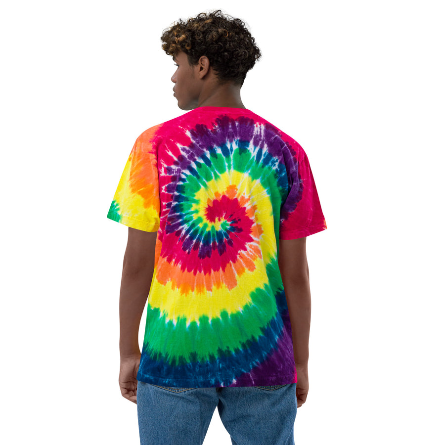 Oversized tie-dye t-shirt