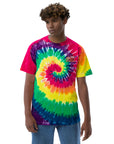 Oversized tie-dye t-shirt